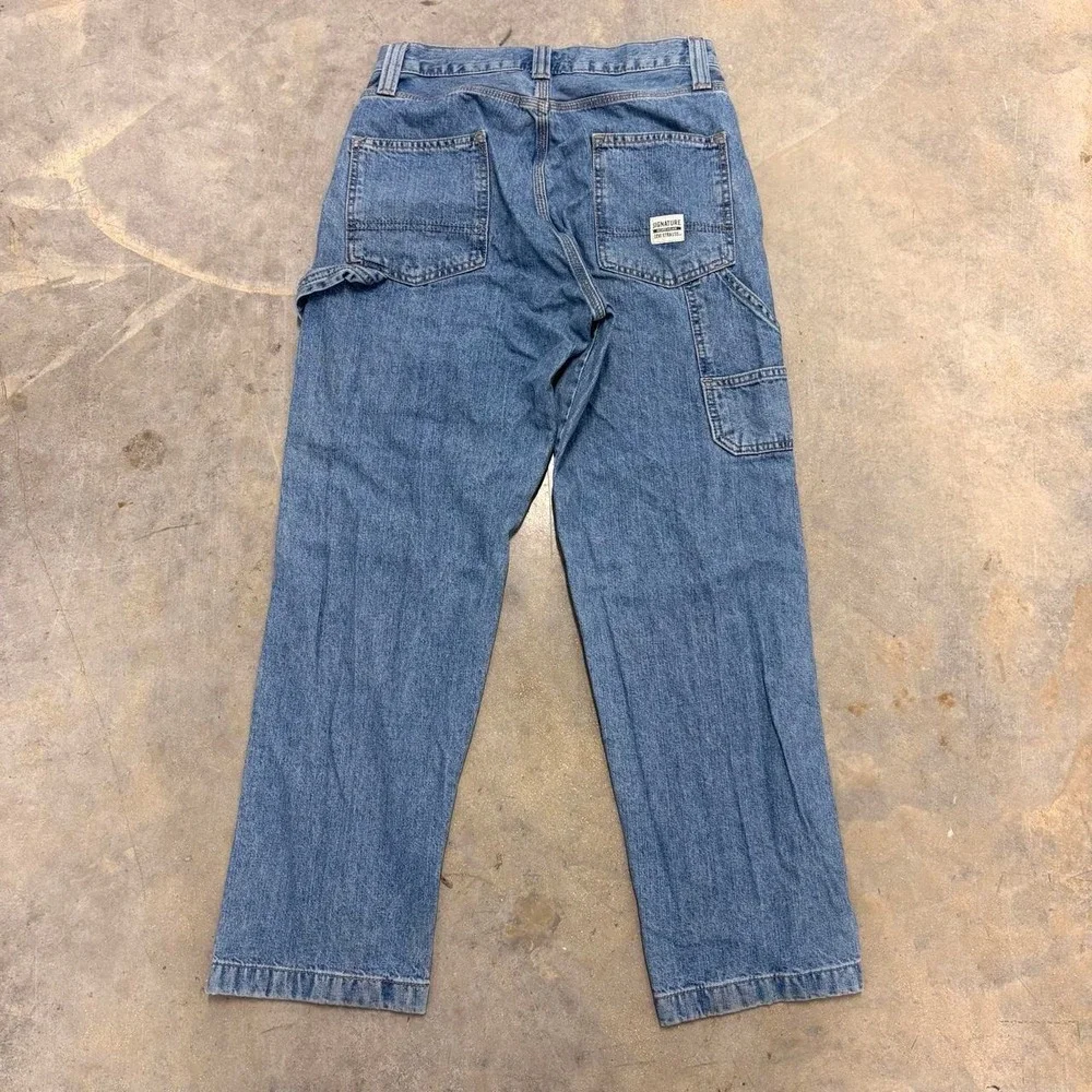Levis Signature Workwear Carpenter Jeans Mens 30x30 Blue Utility Denim Pants